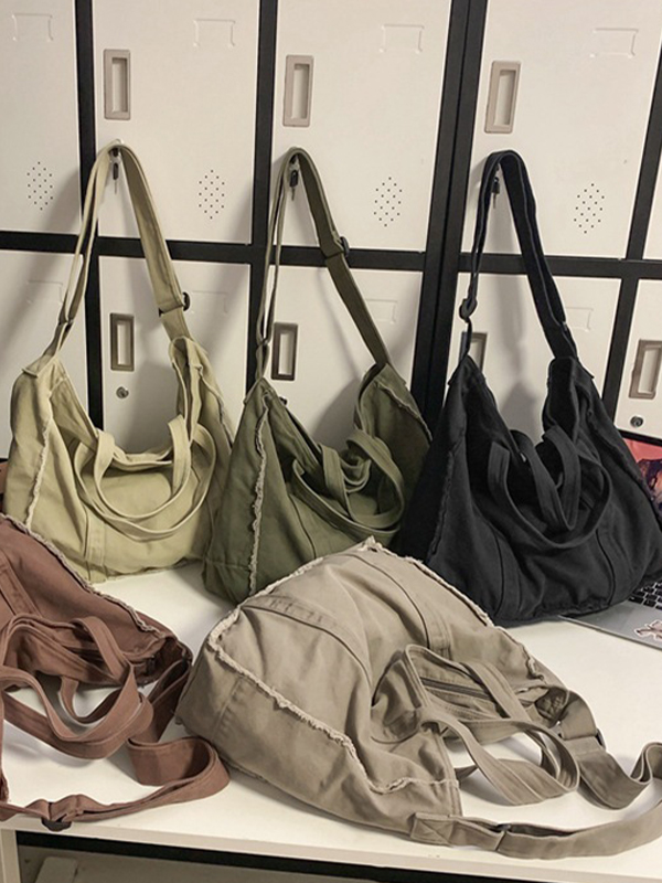 Bandolera de gran capacidad Canvas Burr-1